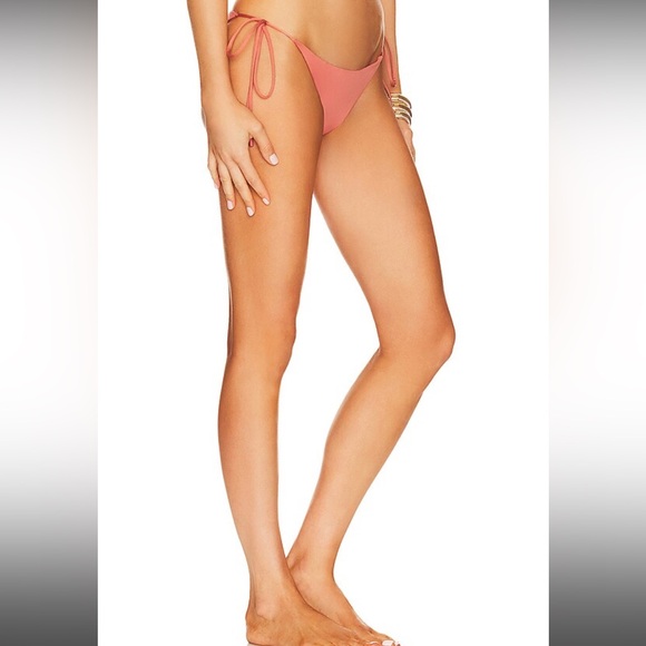 A.L.C. Amina String Bikini Bottom and Brooke Top in Carlyle Clay Size Large NWT - Picture 5 of 8
